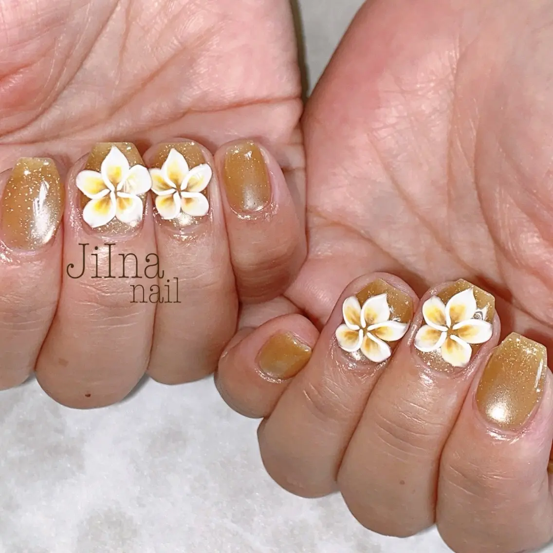 ネイル フラッシュネイル フラッシュマグ マグネットネイル JiIna nailのネイルデザイン