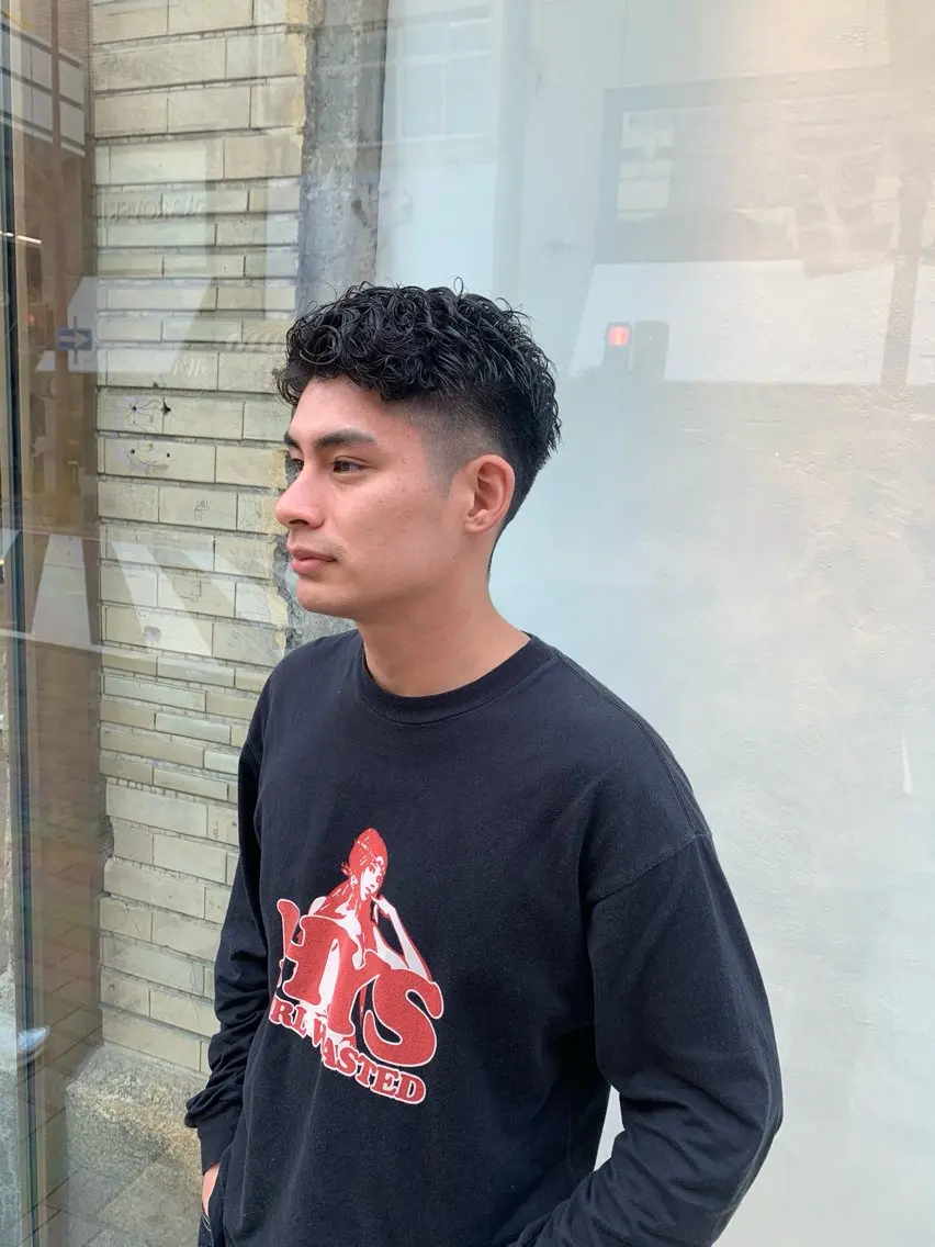 men'sカットの写真