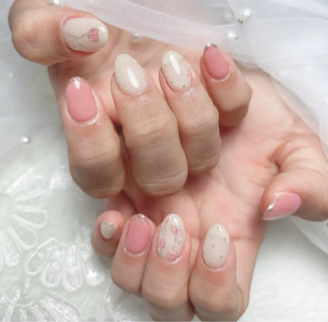 ネイル ハンドネイル AURA NAIL 🌟鶴見店のネイルデザイン
