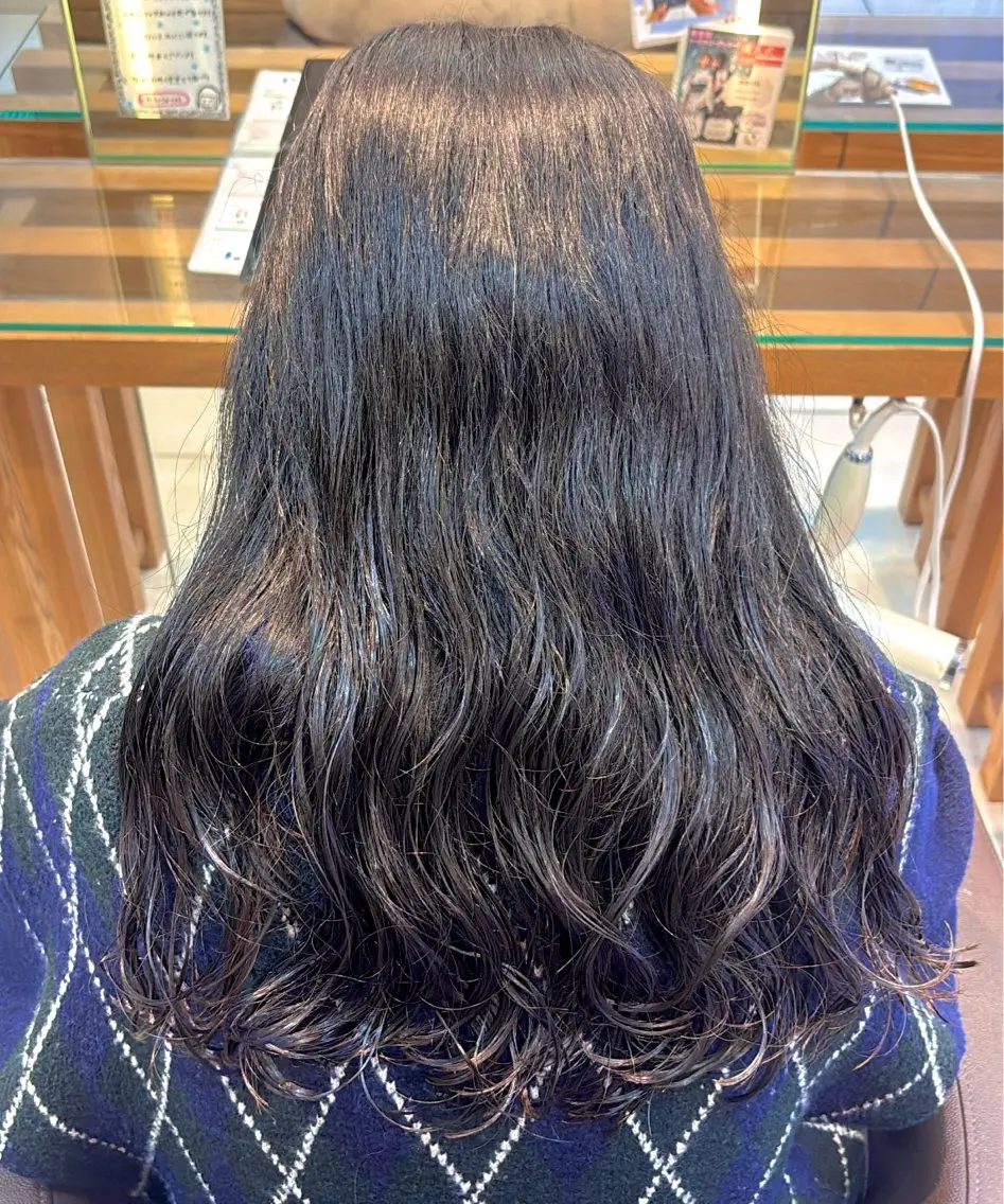 ロング パーマ パーマ 🌈コテ巻き風パーマ LOHASせいな🌈のヘアスタイル