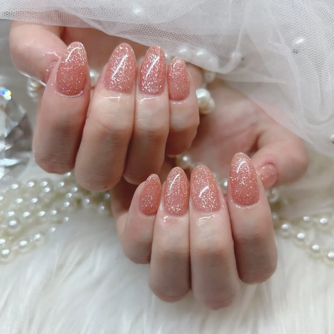 ミディアム ハンドネイル Nailsalon Angeのネイルデザイン