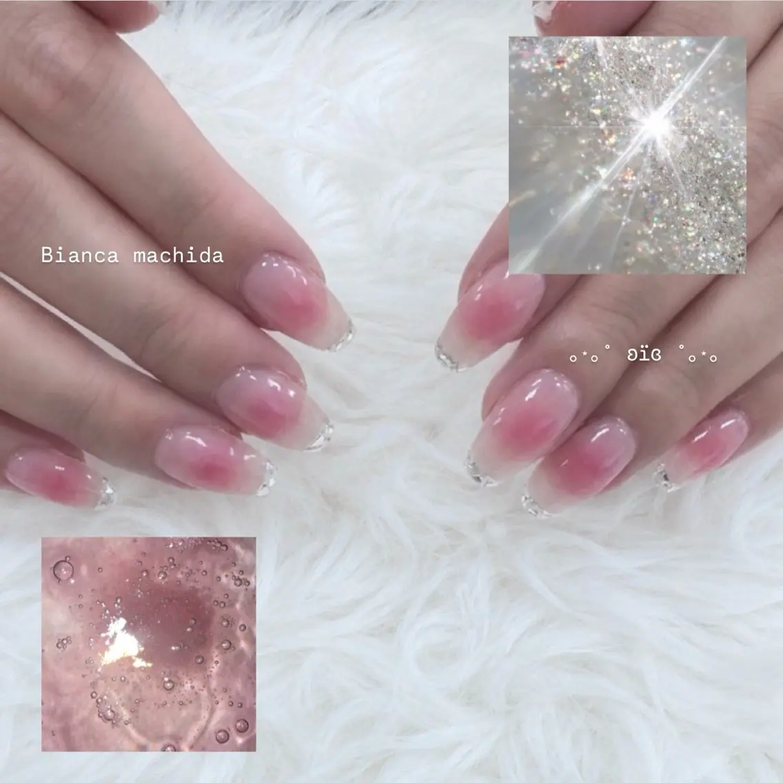 ネイル ハンドネイル BIANCA 🖤 NISHIMURAのネイルデザイン