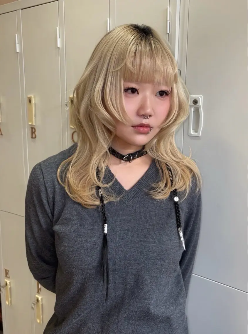 🌷期間限定🌷カット+はちみつトリートメント🍯+コテ巻きスタイリング👱🏻‍♀️の写真