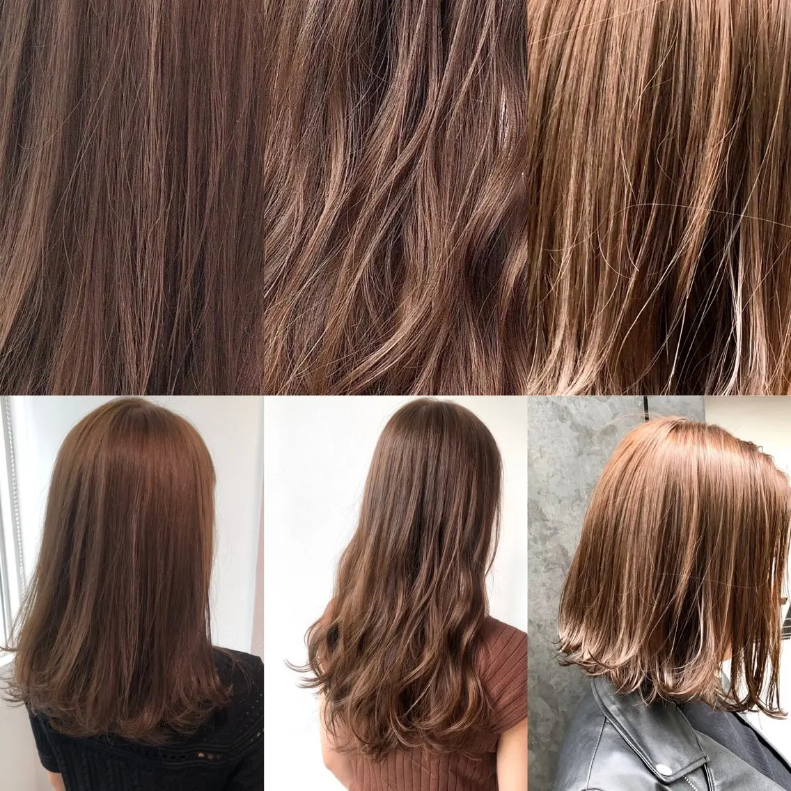 カラー カット ヘアカラー トリートメント 💖ブリーチなし透明 感💖ASAHIのヘアスタイル