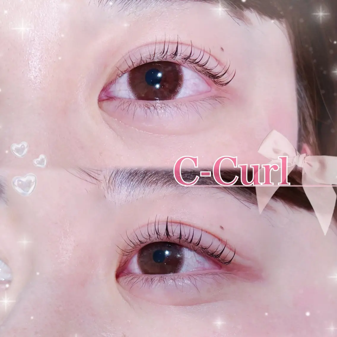 【🌷GW限定 🐝】【当日予約⭕️】パッチリ束感✨️韓国まつ毛パーマ👀🫧＋トリートメント🫧の写真