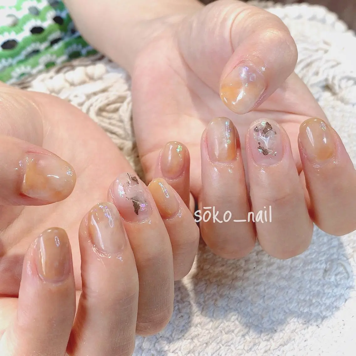 ネイル ハンドネイル megu  / sōko nailのネイルデザイン