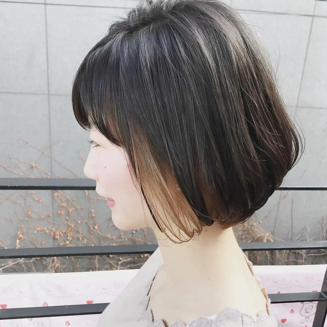 ショート カラー 大人女性ショート専門 tomodaのヘアスタイル
