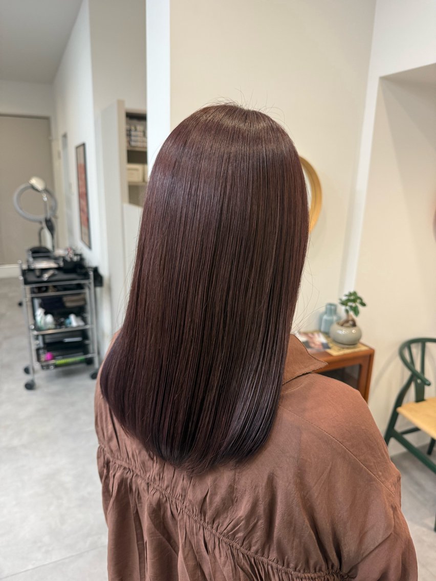 ロング カラー ヘアカラー 齋藤 小羽のヘアスタイル