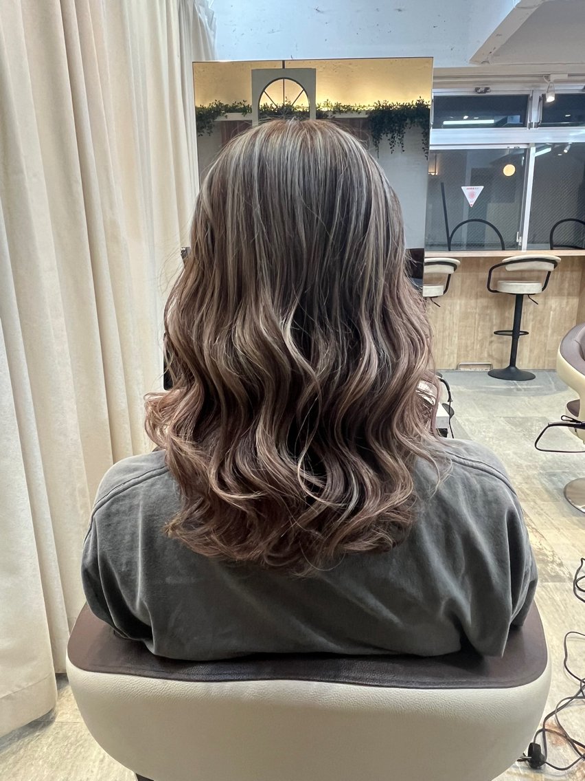 ロング パーマ パーマ パーマ縮毛矯正 /姫野魁聖🦄🌙のヘアスタイル