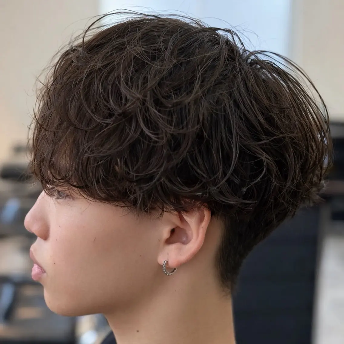 パーマ メンズ マッシュ メンズパーマ 刈り上げ カット パーマ 男の理想を叶える🔥 メンズパーマ特化|関のヘアスタイル