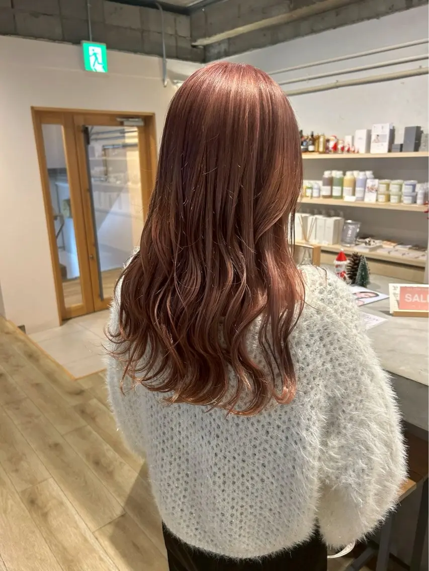 ロング カラー ヘアカラー MISAKI ‎のヘアスタイル