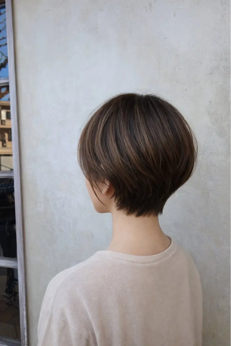 ショート れいな /白髪染めのヘアスタイル