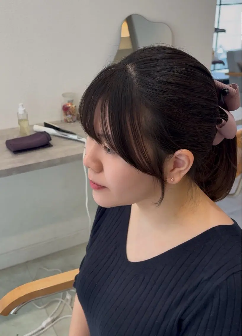 ミディアム 美髪矯正・ブリーチ 矯正🫧秋元ゆたかのヘアスタイル