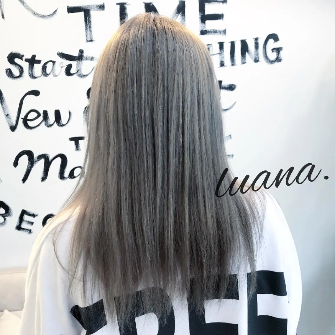 セミロング カット ヘアカラー トリートメント エクステ エクステ・髪質改善・ ブリーチ・吉田大介のヘアスタイル