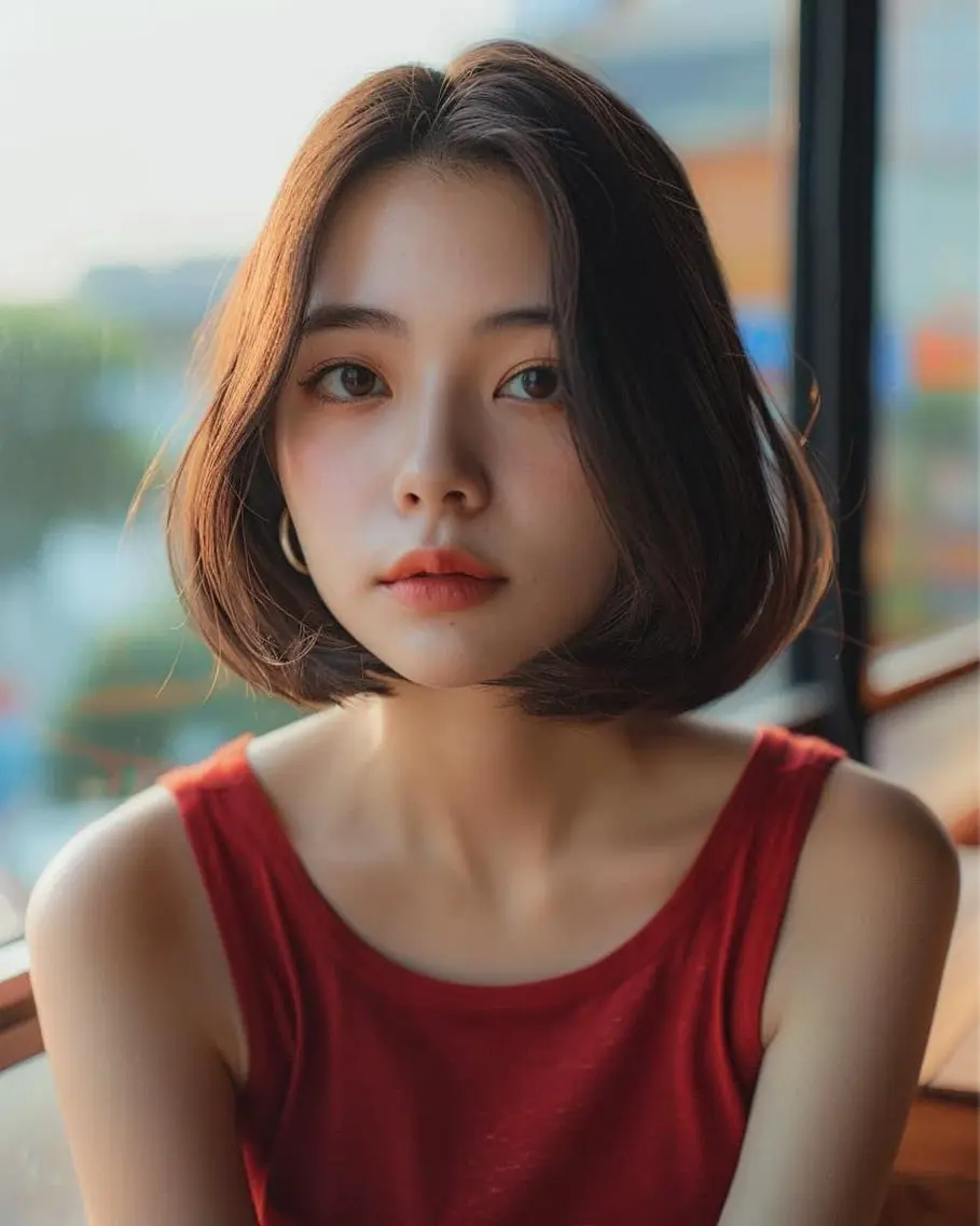 ショート ヘアカラー 縮毛矯正 お母さんの白髪対策 ・白髪染め/松田直敏のヘアスタイル