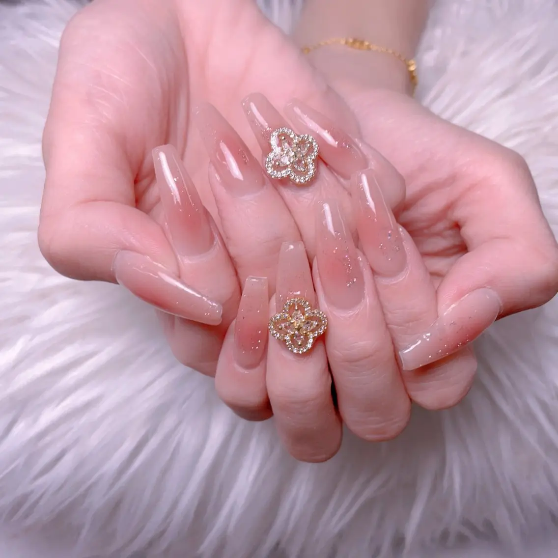 💎長さだしチックネイルの写真