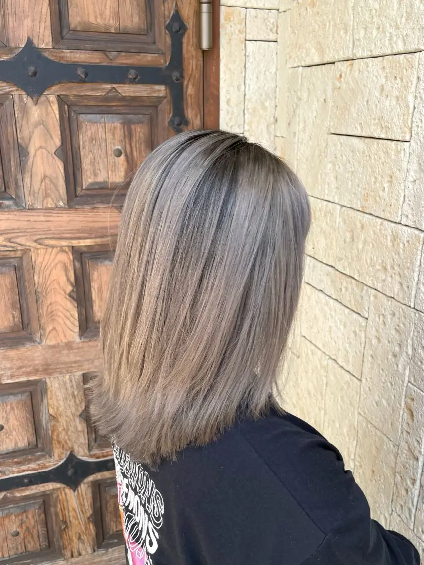 ミディアム ヘアカラー トリートメント 木村 一葵のヘアスタイル