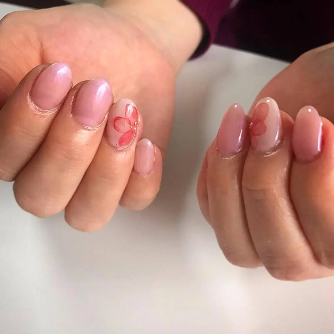 ネイル アートネイル フラワーネイル 《カメレオン》 西田美輝のその他イメージ