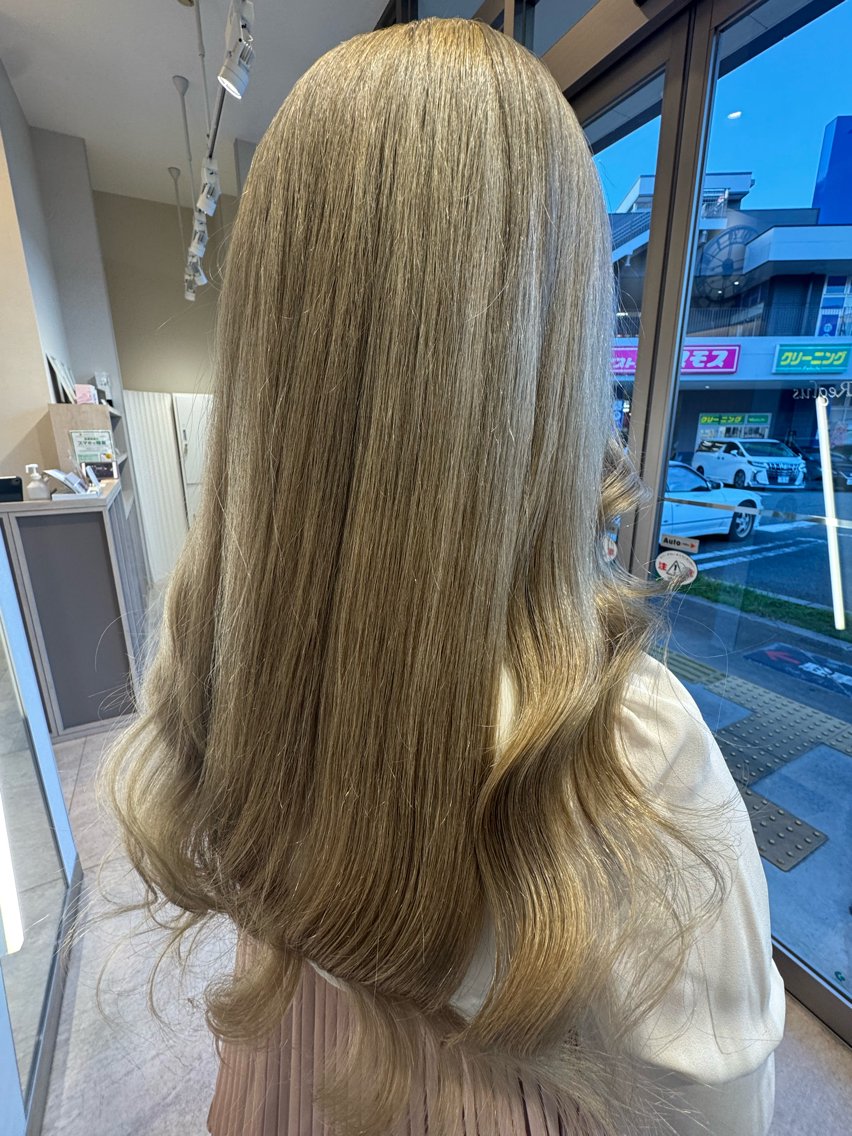 ロング ヘアカラー トリートメント maki ♡のヘアスタイル