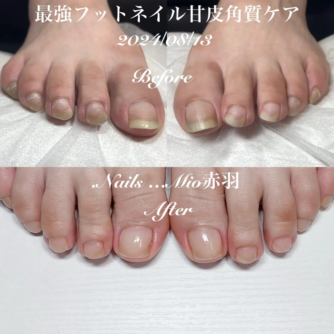 ネイル フットネイル .Nails Mio 赤羽西ネイルサロンのネイルデザイン