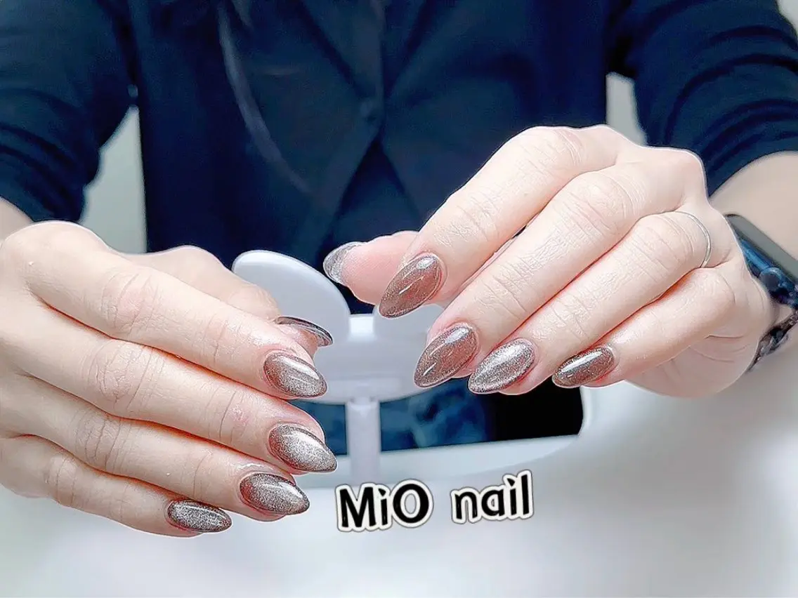 ネイル ジェルネイル 韓国ネイル 持ち込み オフィスネイル ワンホンネイル MiO Nailのネイルデザイン