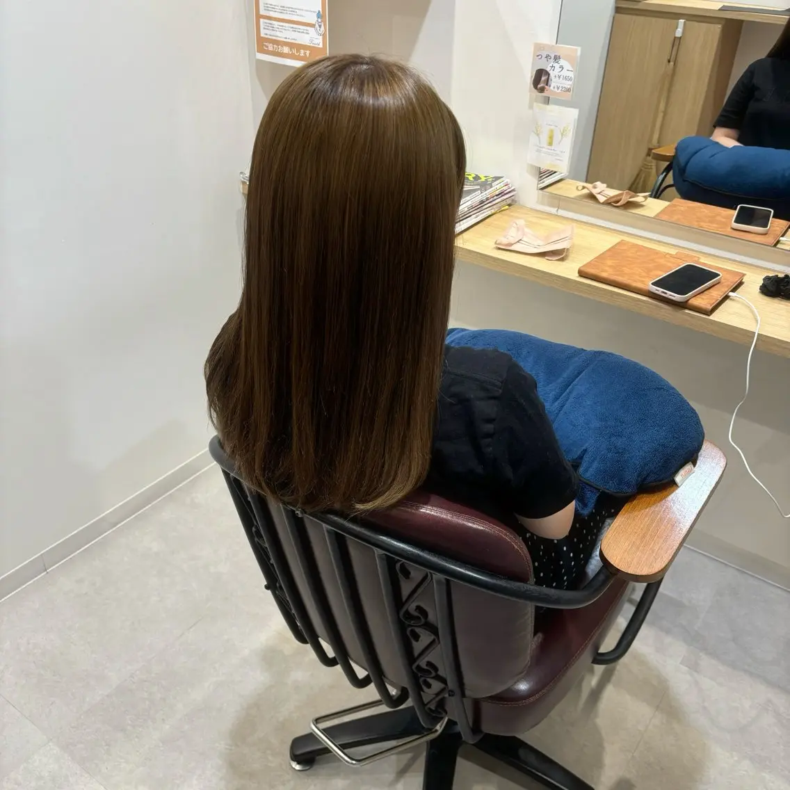 カラー 川倉 羽未のヘアスタイル