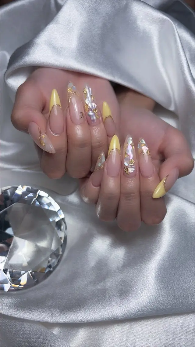 ネイル ロングネイル ハンドネイル Kayo 💅のネイルデザイン