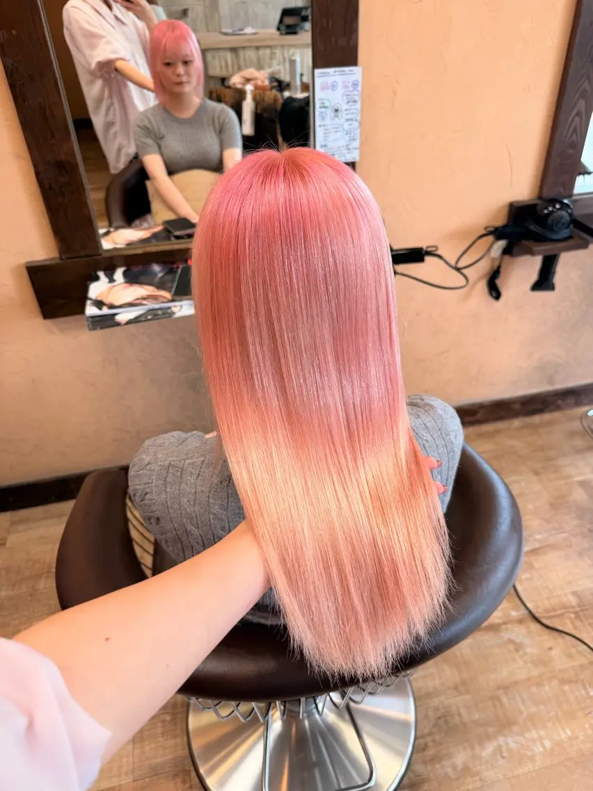 ミディアム ヘアカラー トリートメント Moremuu/ MAIKA🎀のヘアスタイル
