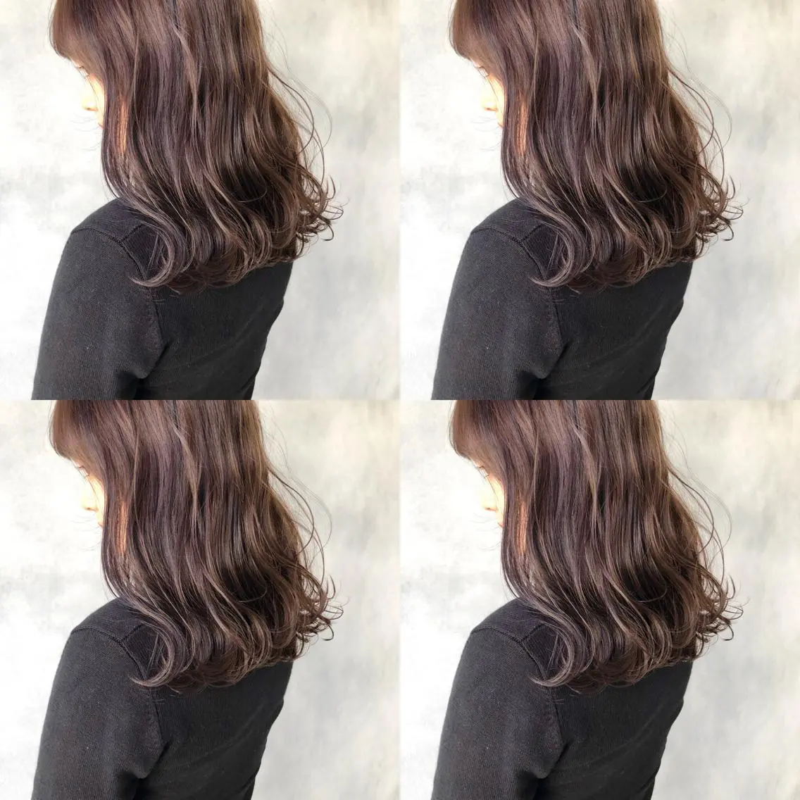 ミディアム ハイライト ヘアカラー トリートメント 小澤大輔 YOLO hairのヘアスタイル