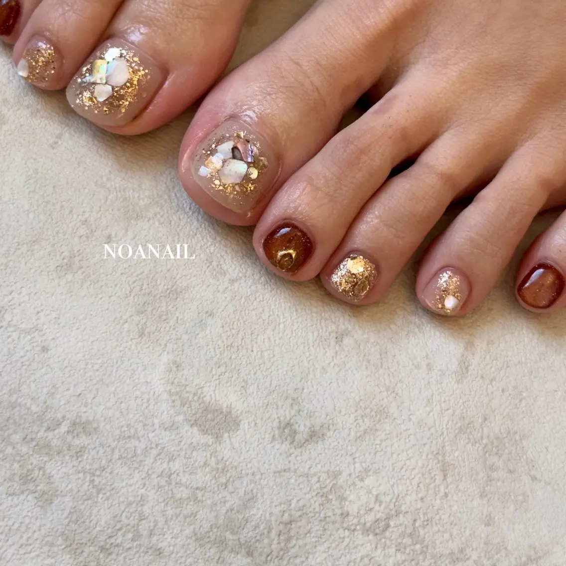 ネイル フットネイル Noa nailのネイルデザイン