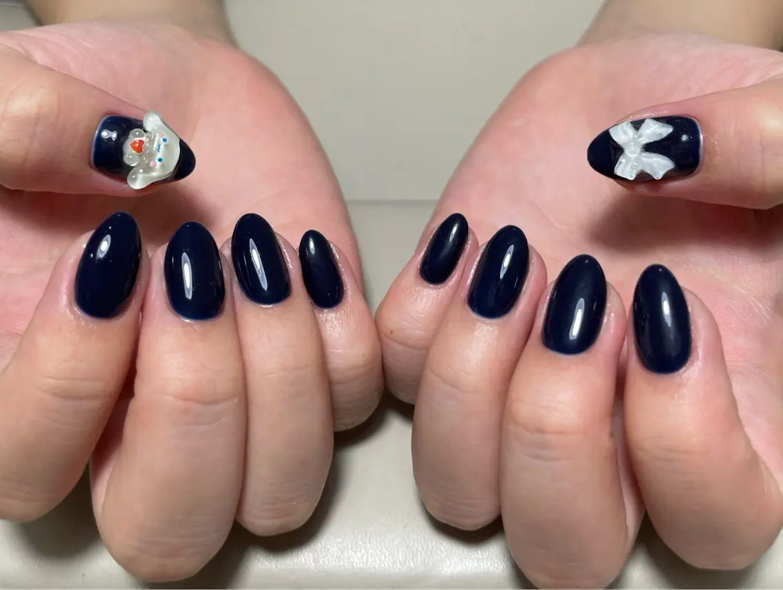 ネイル ハンドネイル ハンドケア 🍑 momo_nailのネイルデザイン