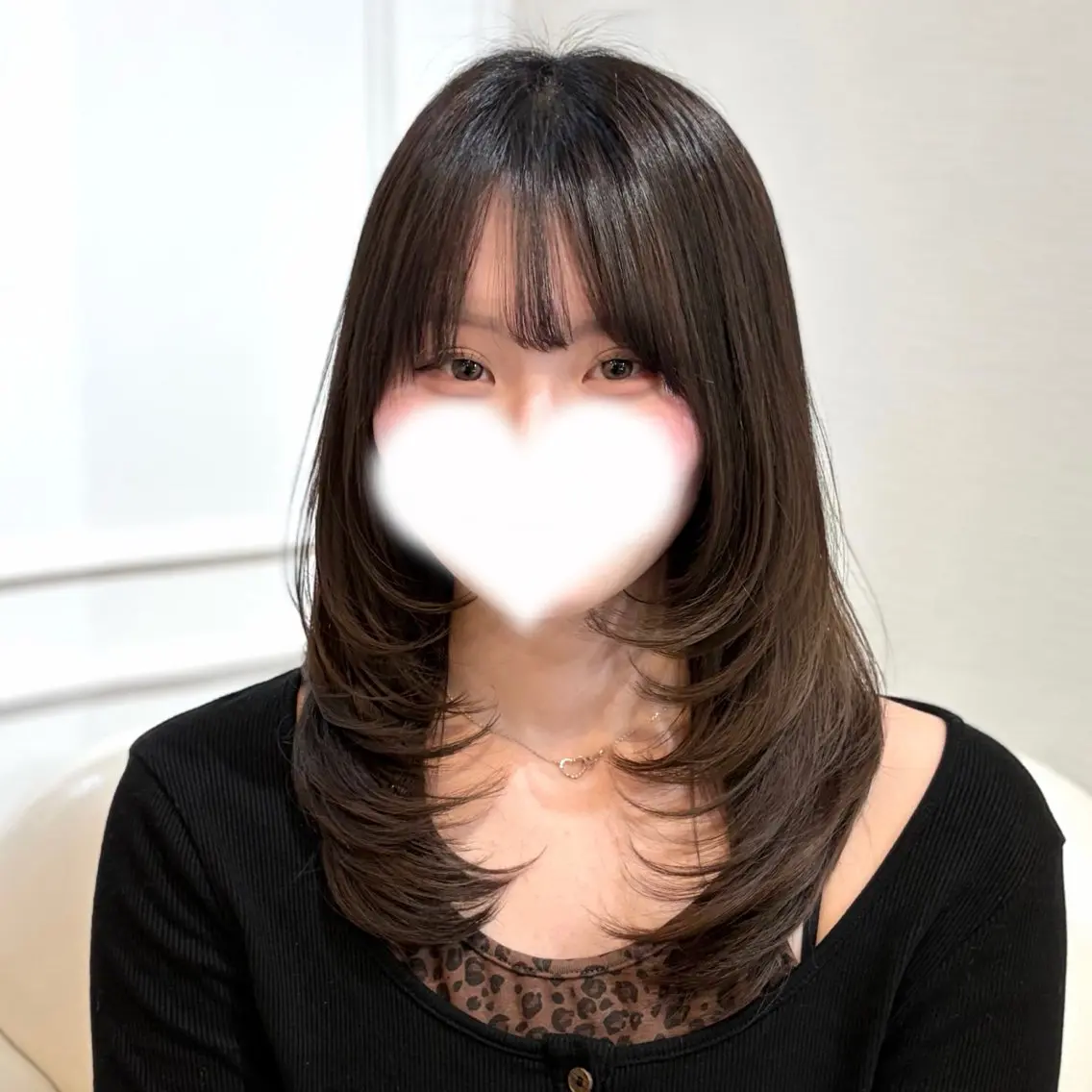 ロング レイヤーカット カット 艶髪/レイヤー 【ORO】🎀シュリのヘアスタイル