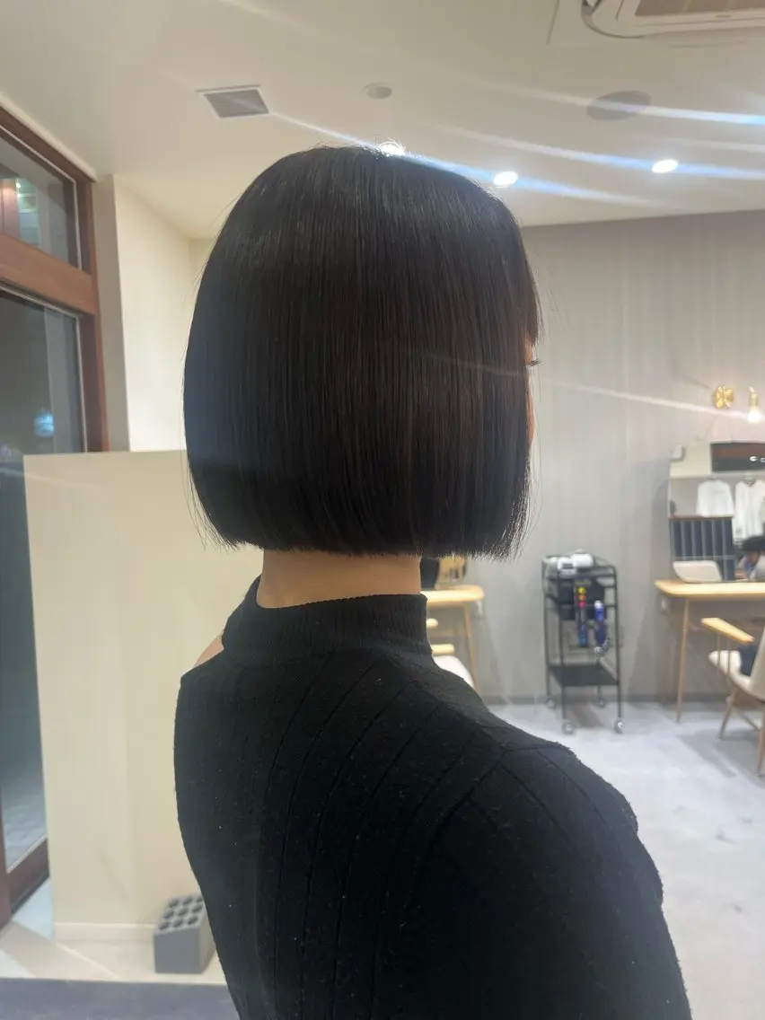 毛量調整🙆♀️(毛量、広がりが気になる方)+トリートメントの写真