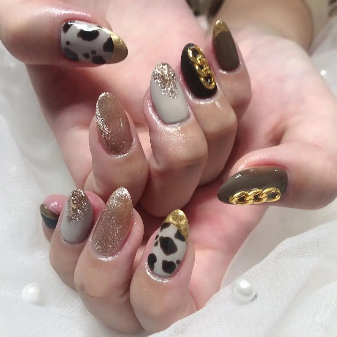 ネイル アートネイル 長さ出し ネイルチップ Nail Salon kihi大塚店のネイルデザイン
