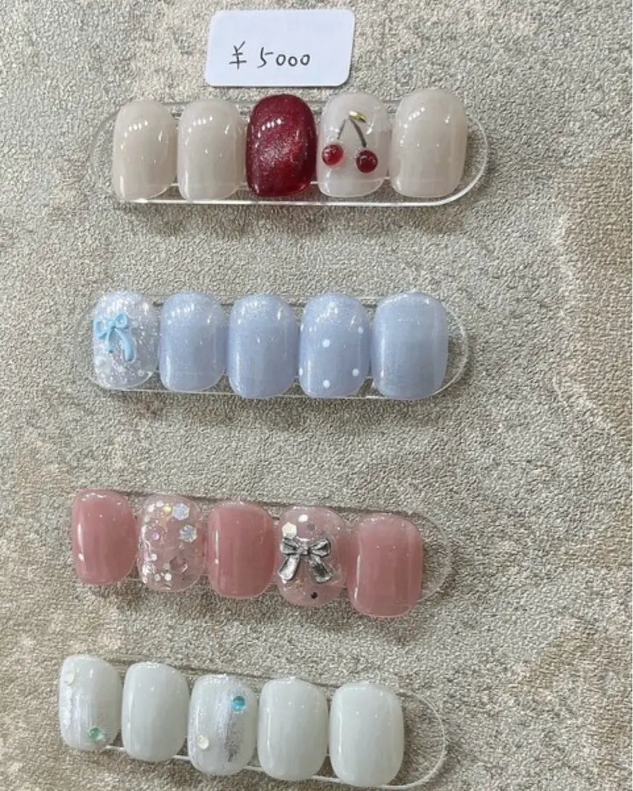 定額デザイン5000円(ケア込み、オフ別)の写真