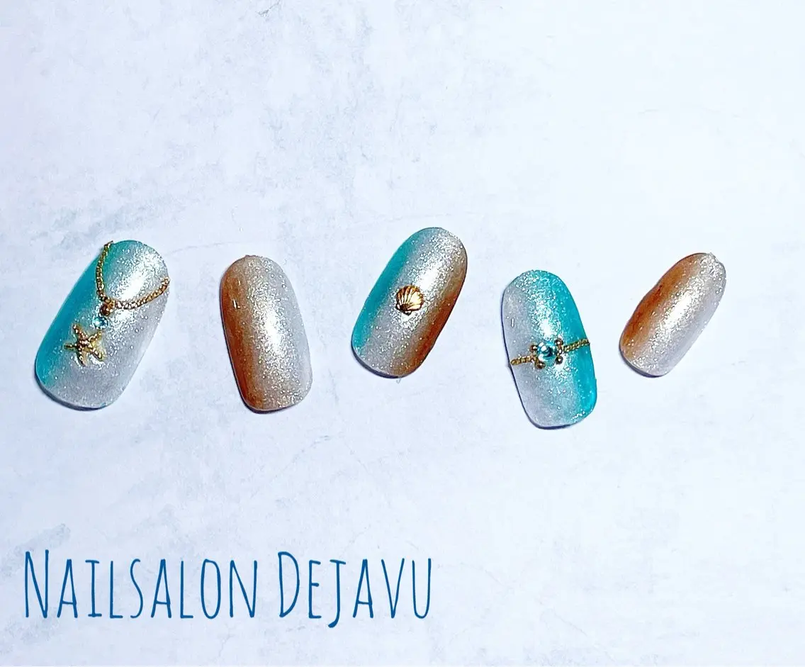 ネイル ハンドネイル Nail salon Dejavu 🌿のネイルデザイン