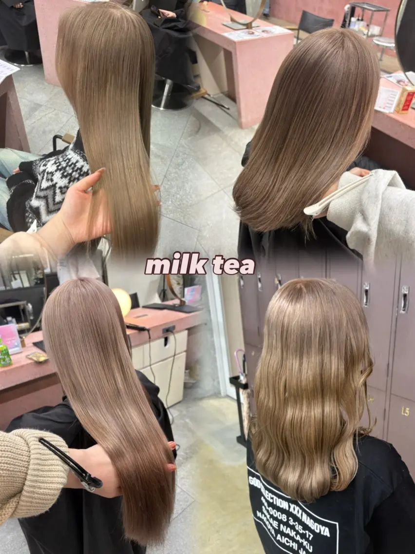 ロング 卒業式のヘアスタイル カット ヘアカラー トリートメント 鈴木瑛里/ブロンド ベージュ/男女のヘアスタイル