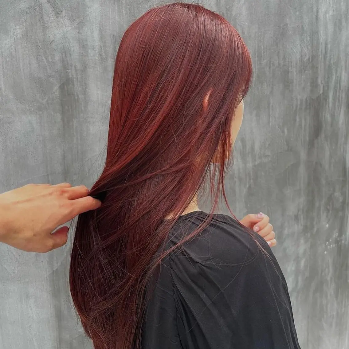ロング 韓国トレンド💓 阿部あんじゅのヘアスタイル