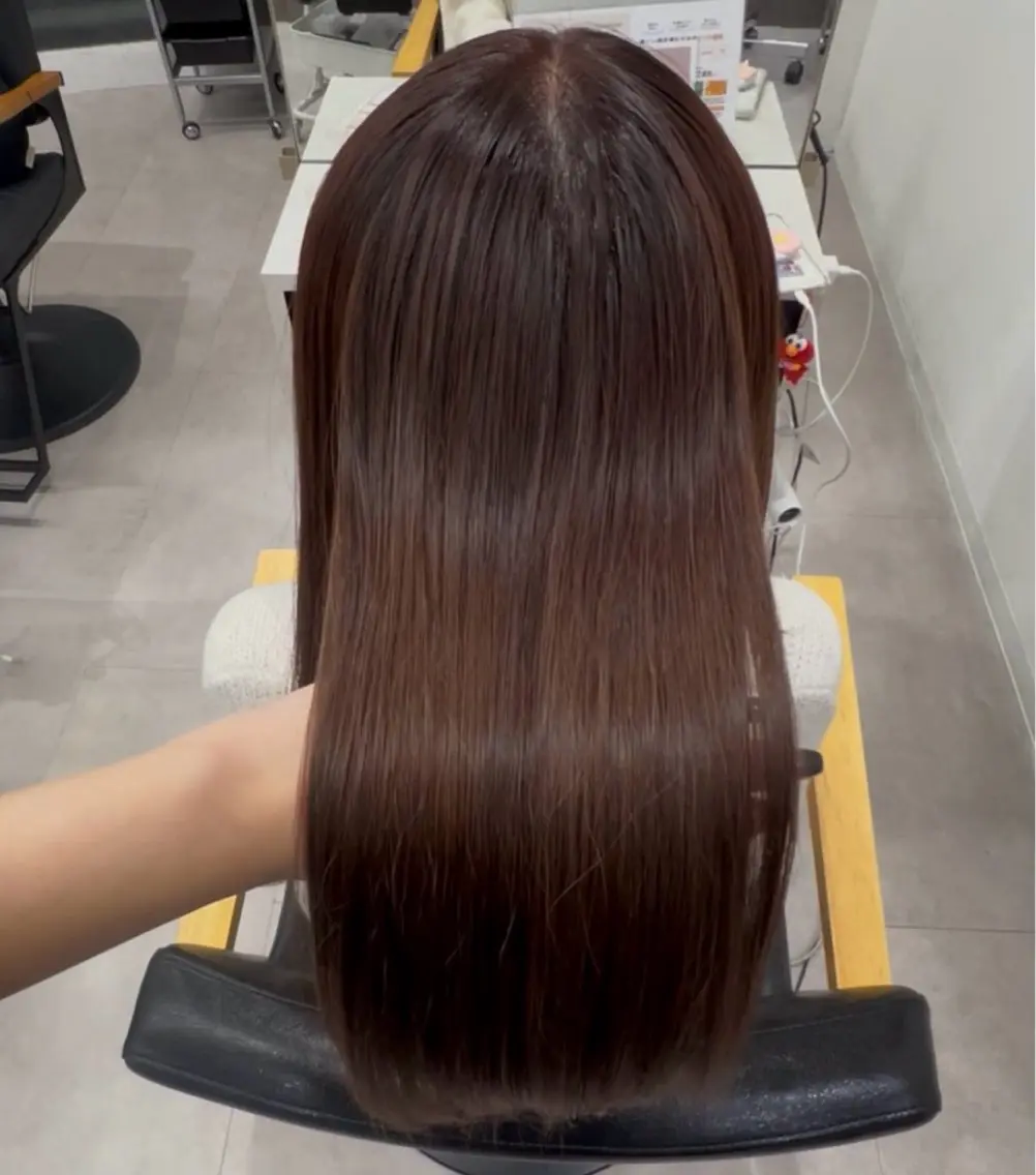 ロング カラー ヘアカラー Rimi 🩶ྀི HUG横浜のヘアスタイル