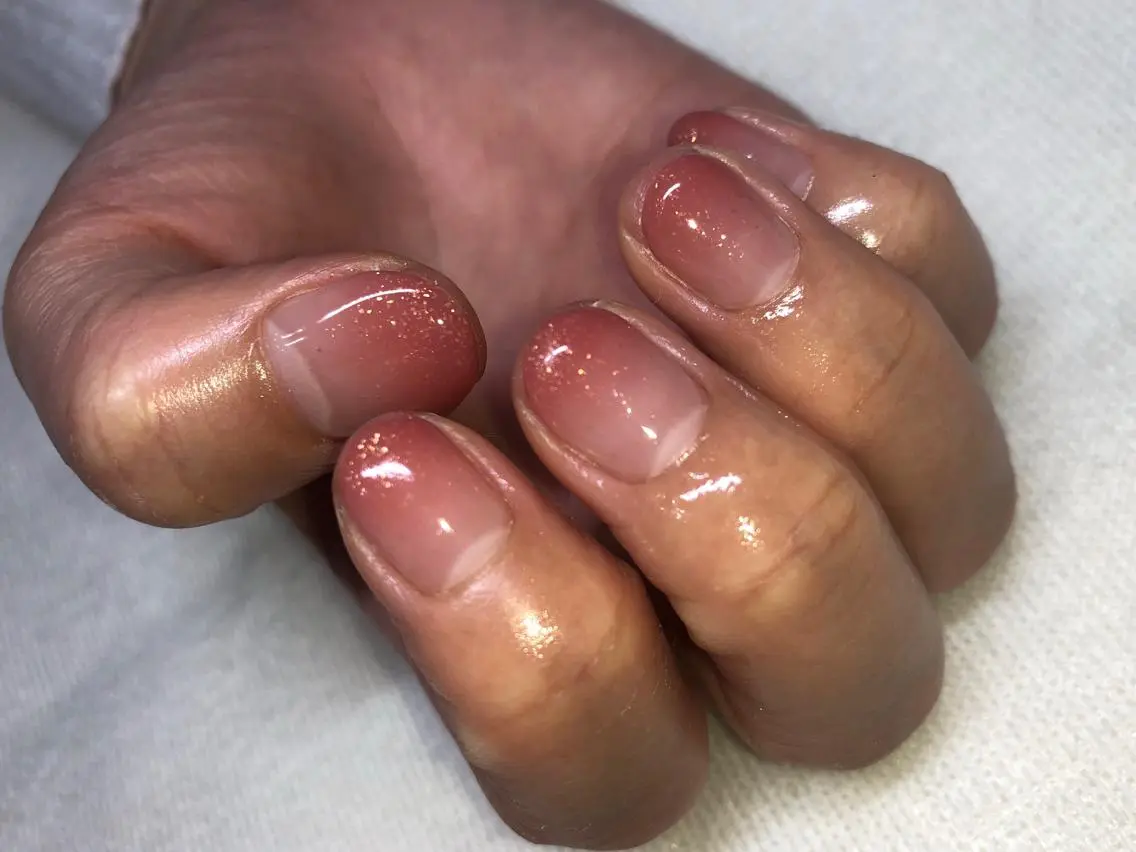 ネイル パラあり！フィルイン 美フォルムのネイルデザイン