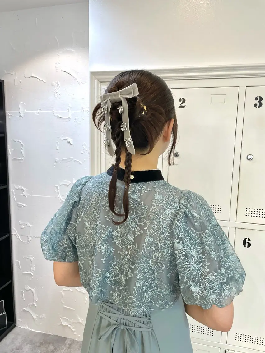 セミロング ヘアアレンジ 縮毛矯正特化⌇髪質 改善⌇じゅあんのヘアスタイル