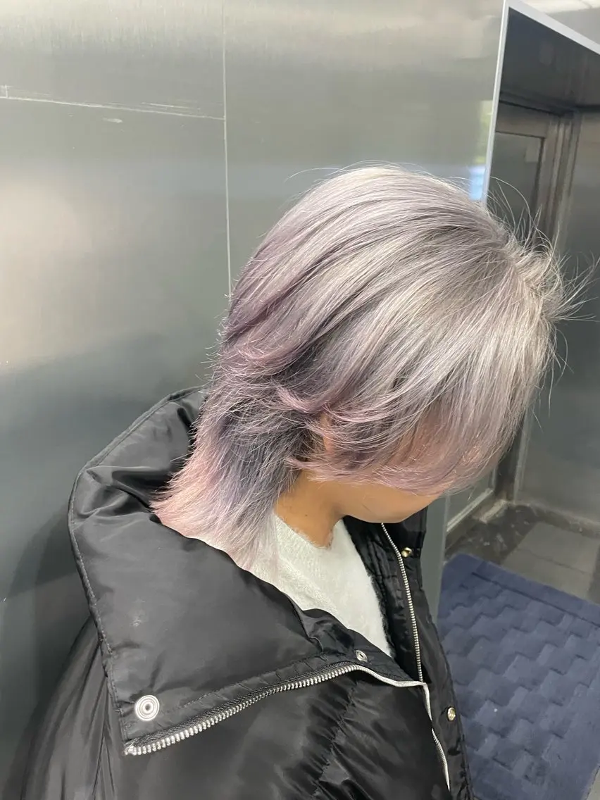 ショート カット ヘアカラー トリートメント カラーブリーチ特化 石原勇希のヘアスタイル