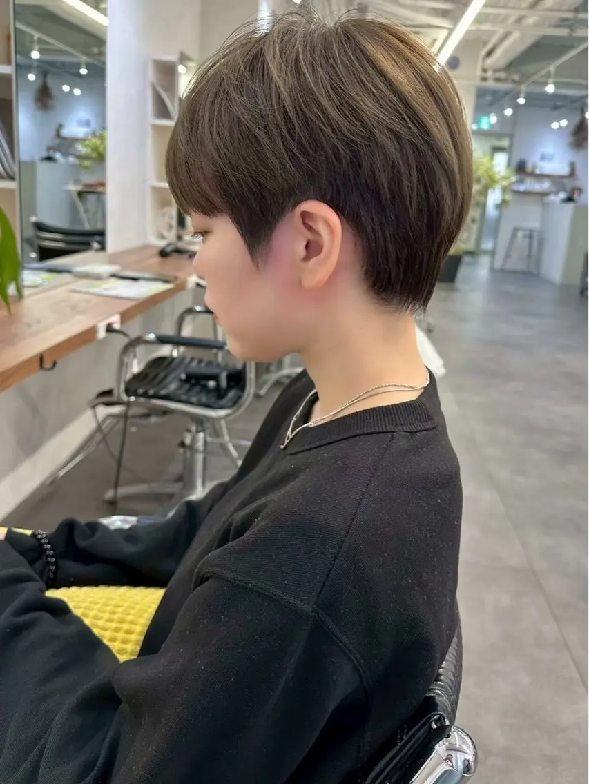ショート 無料カットモデル募集 /西梅田/筒井大翔のヘアスタイル