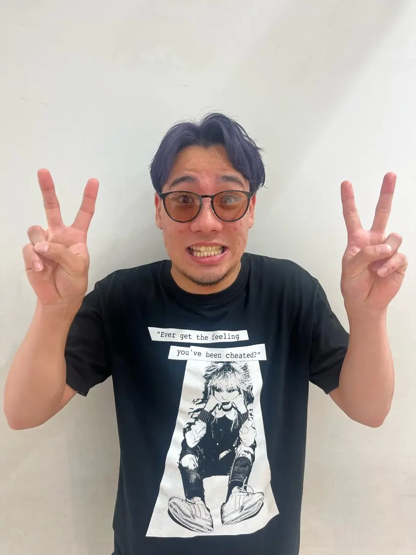カラー メンズ 荒川 三希のヘアスタイル