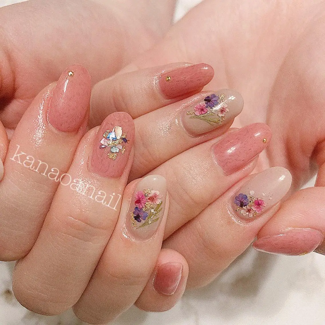 ネイル 地爪育成💅 kanaoanailのネイルデザイン