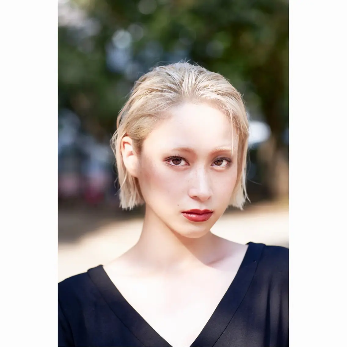 ショート ショートヘア カット 伊熊 美砂のヘアスタイル