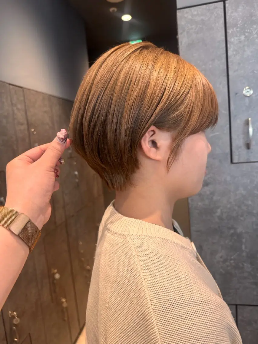 ショート ショート特化 /銀座/シンヤのヘアスタイル