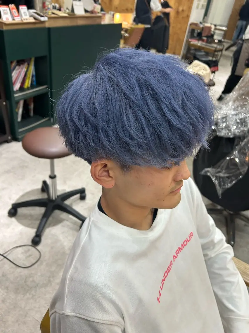 カラー ヘアアレンジ メンズ カット ヘアカラー 《海外ヘア特化》 早川 愛斗のヘアスタイル