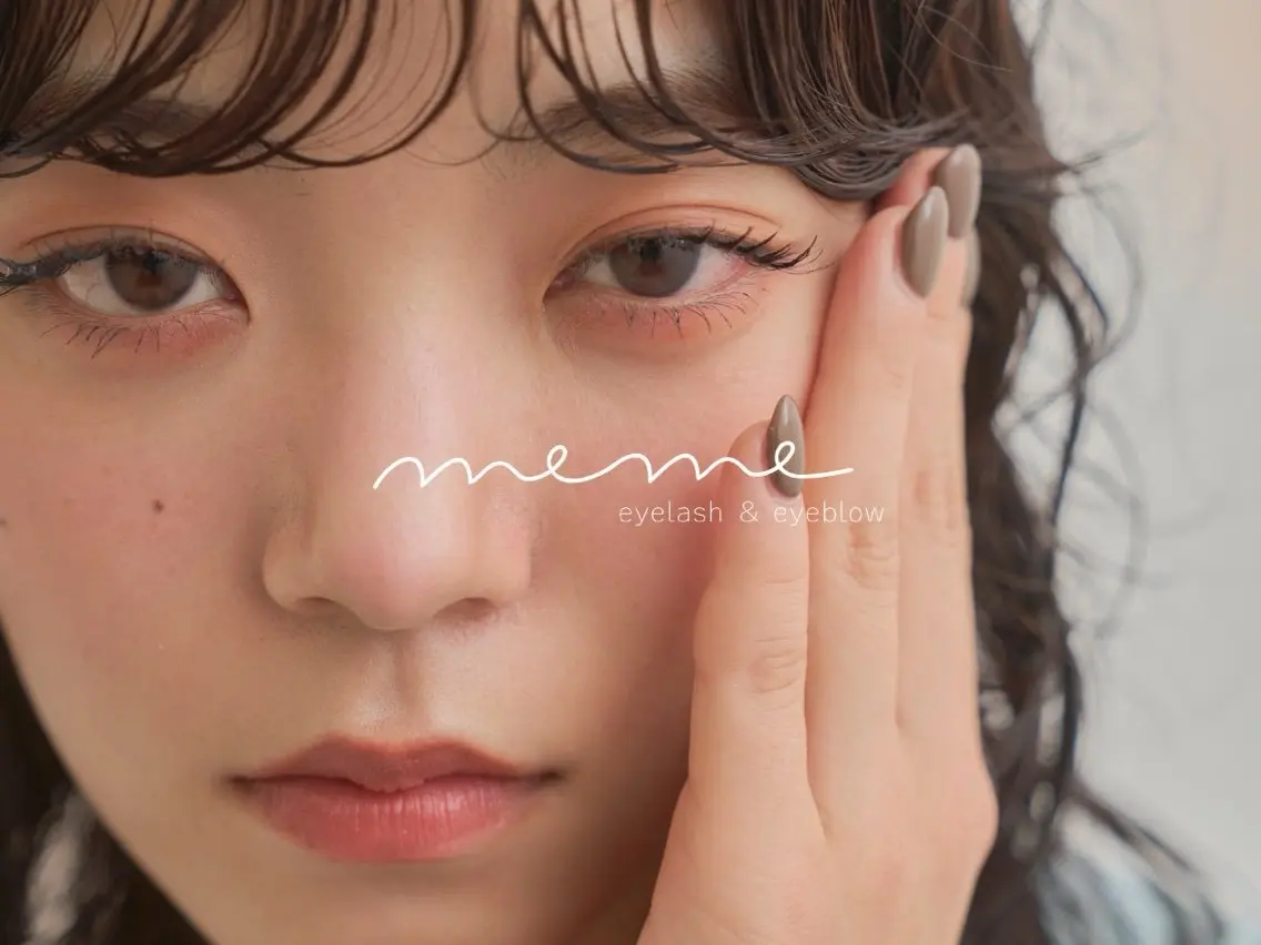 マツエク・マツパ meme神戸三宮 Rieのマツエク・マツパデザイン