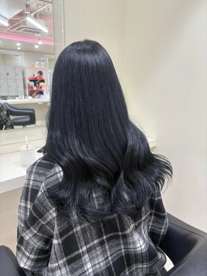 ロング カラー ヘアアレンジ カット ヘアカラー 💟RINNA 艶カラー💟のヘアスタイル